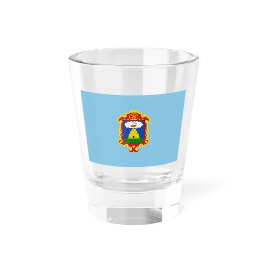 Flag of Ayacucho (Peru) Shot Glass 1.5oz 1.5oz - Go Mug Yourself