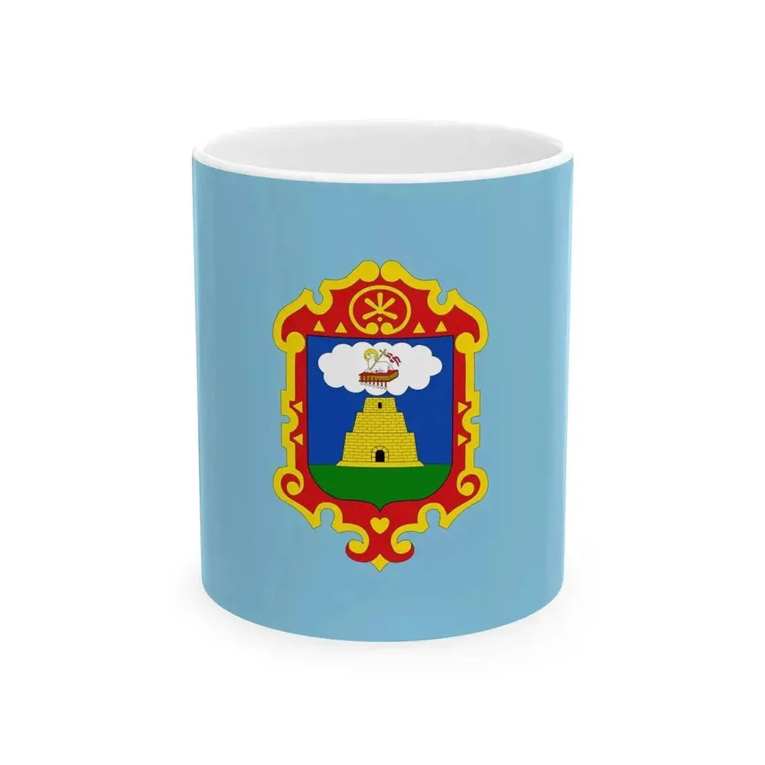 Flag of Ayacucho (Peru) White Coffee Mug 11oz - Go Mug Yourself