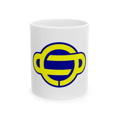 Flag of Ayase Kanagawa (Japan) White Coffee Mug 11oz - Go Mug Yourself