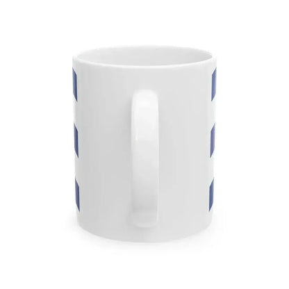 Flag of Ayeyarwady Division 1974-2010 (Myanmar) White Coffee Mug - Go Mug Yourself