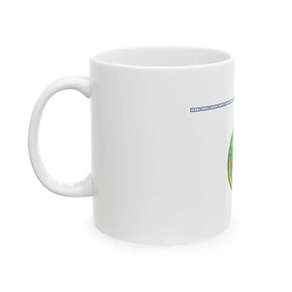 Flag of Ayeyarwady Region 2010-2021 (Myanmar) White Coffee Mug - Go Mug Yourself