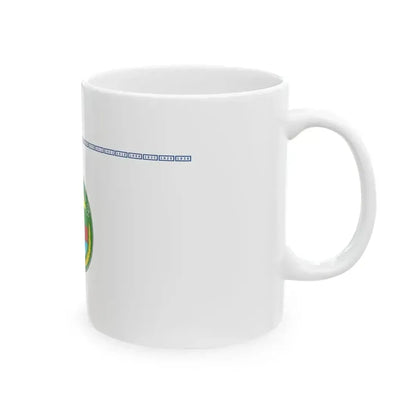 Flag of Ayeyarwady Region 2010-2021 (Myanmar) White Coffee Mug - Go Mug Yourself