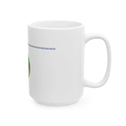 Flag of Ayeyarwady Region 2010-2021 (Myanmar) White Coffee Mug - Go Mug Yourself