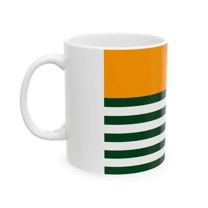 Flag of Azad Kashmir (Pakistan) White Coffee Mug - Go Mug Yourself