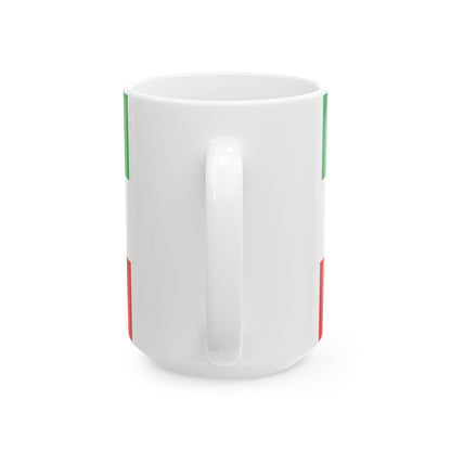 Flag of Azadistan (Azerbaijan) White Coffee Mug-Go Mug Yourself