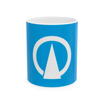 Flag of Azai Shiga (Japan) White Coffee Mug 11oz - Go Mug Yourself