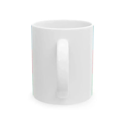Flag of Azerbaijan 1918 variant (Azerbaijan) White Coffee Mug - Go Mug Yourself