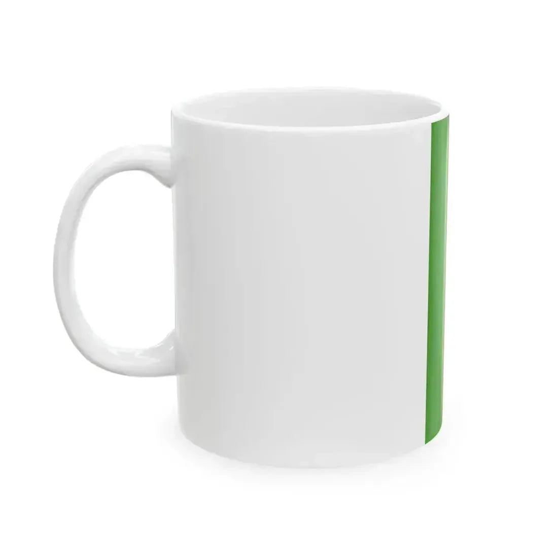 Flag of Azerbaijan vertical (Azerbaijan) White Coffee Mug - Go Mug Yourself