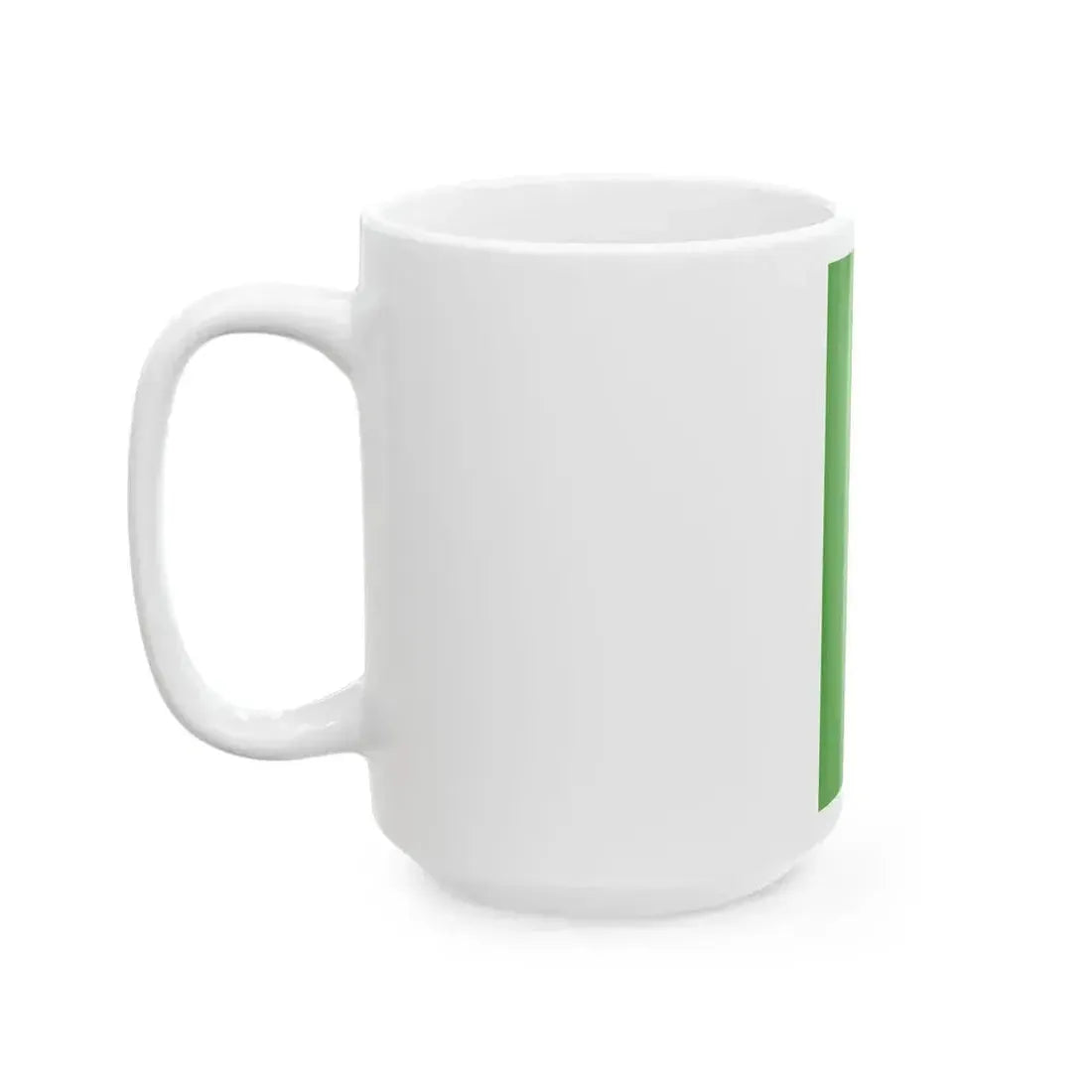 Flag of Azerbaijan vertical (Azerbaijan) White Coffee Mug - Go Mug Yourself