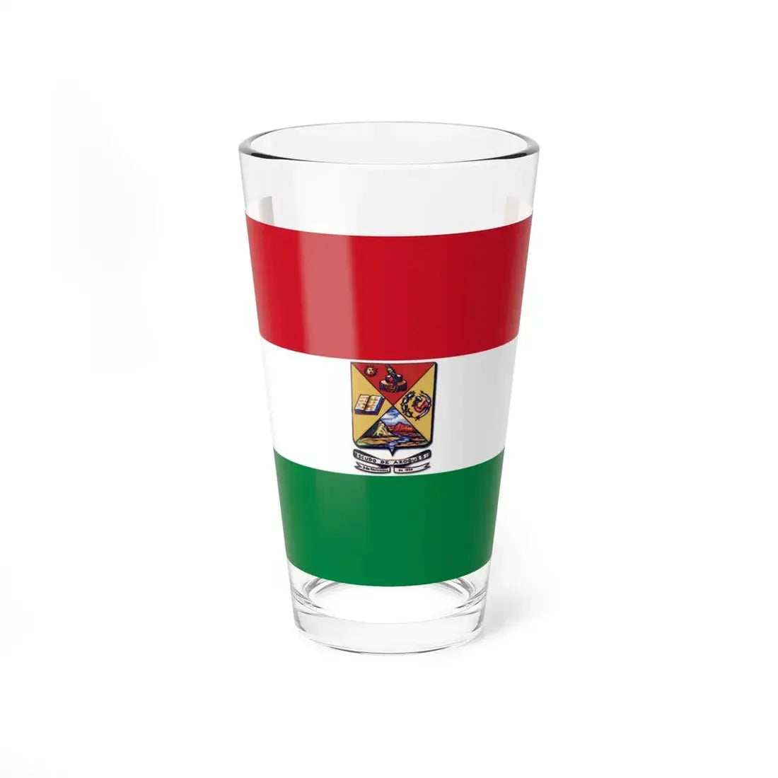 Flag of Azogues (Ecuador) Pint Glass 16oz 16oz - Go Mug Yourself
