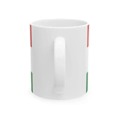 Flag of Azogues (Ecuador) White Coffee Mug - Go Mug Yourself