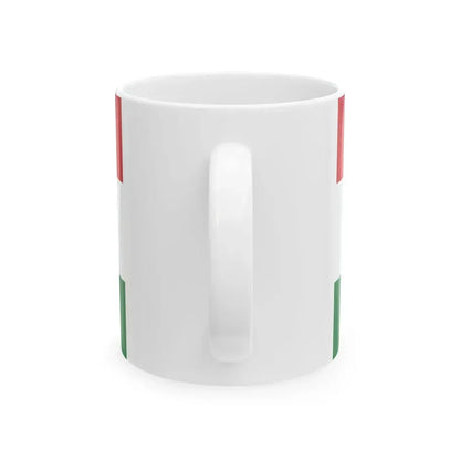 Flag of Azogues (Ecuador) White Coffee Mug - Go Mug Yourself