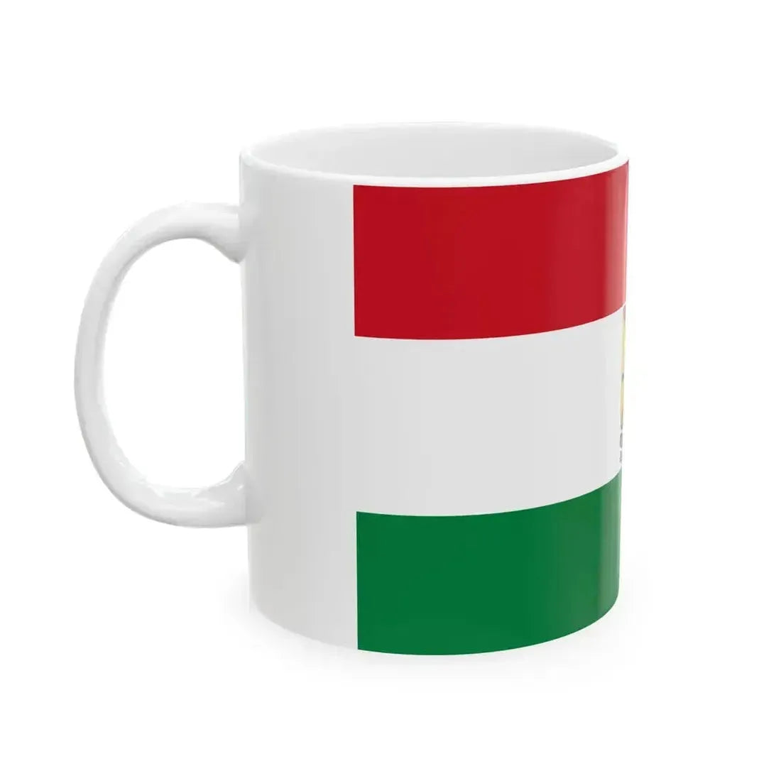Flag of Azogues (Ecuador) White Coffee Mug - Go Mug Yourself