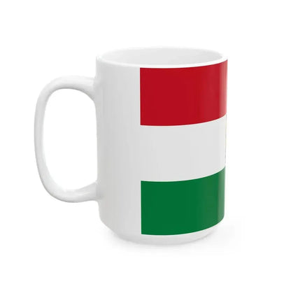 Flag of Azogues (Ecuador) White Coffee Mug - Go Mug Yourself