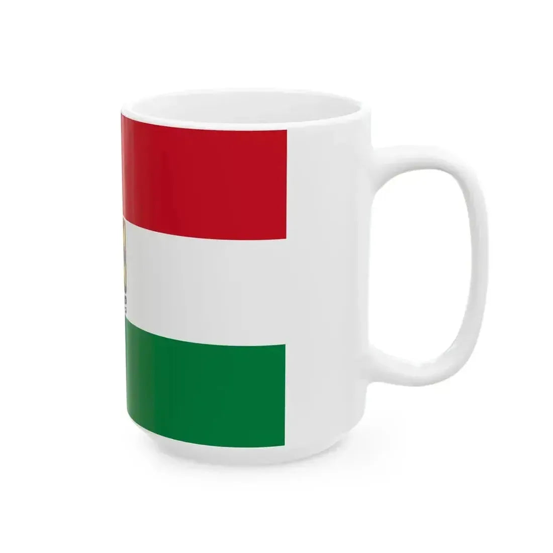 Flag of Azogues (Ecuador) White Coffee Mug - Go Mug Yourself
