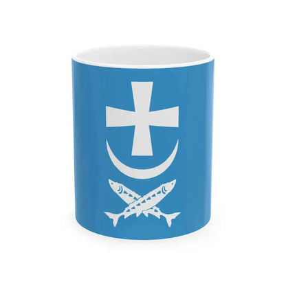 Flag of Azov (Russia) White Coffee Mug 11oz - Go Mug Yourself
