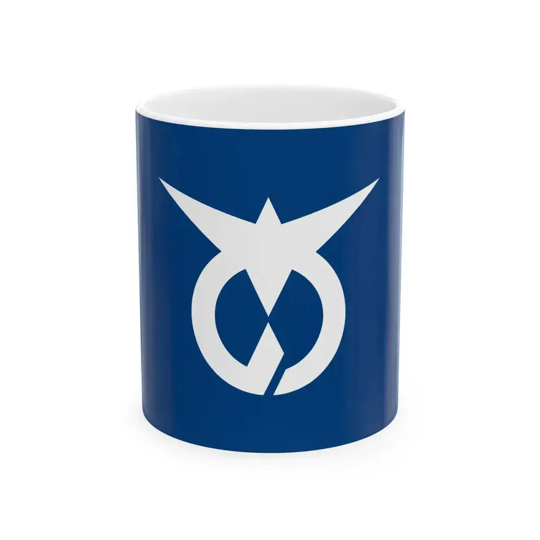 Flag of Azuma Kagoshima 1966-2006 (Japan) White Coffee Mug 11oz - Go Mug Yourself