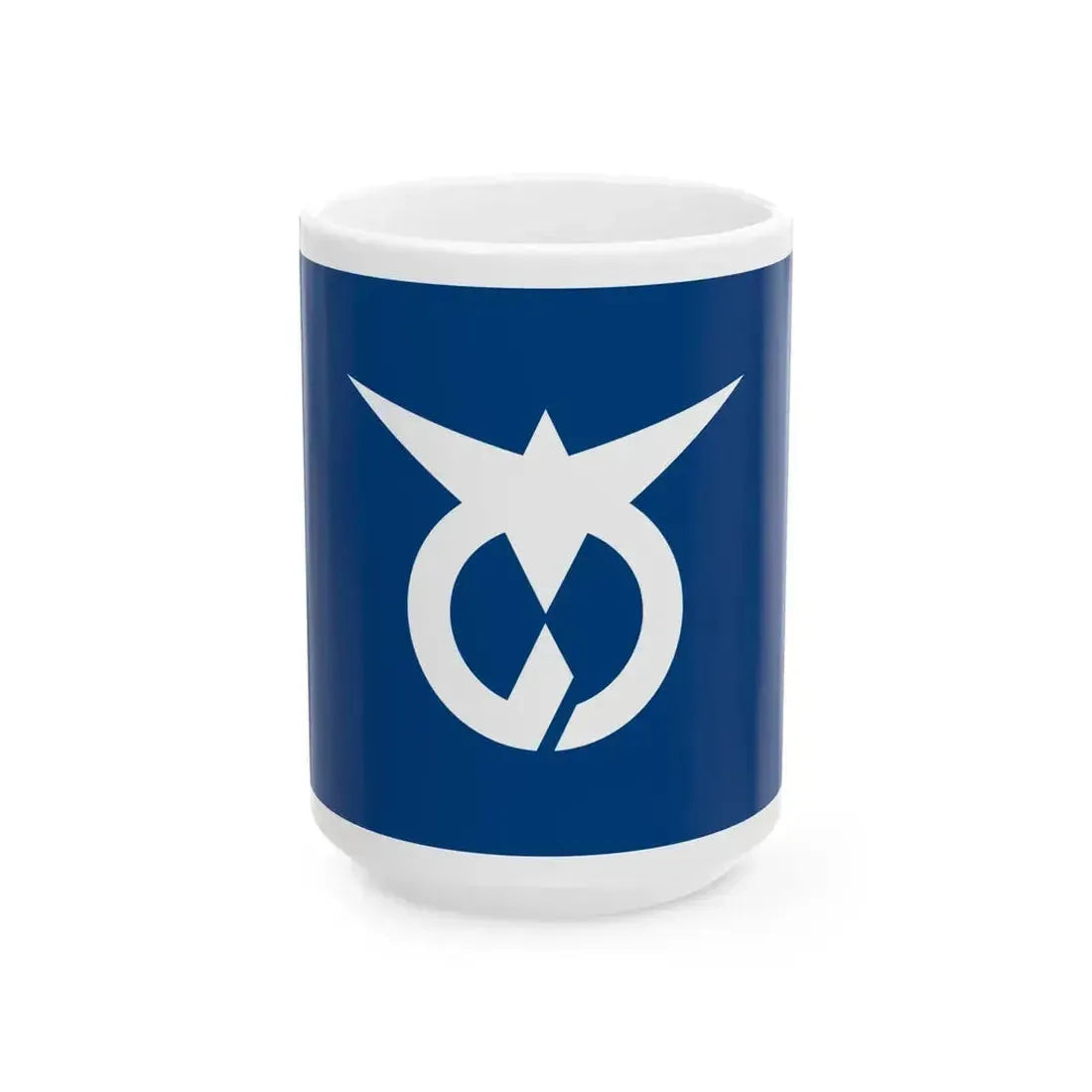 Flag of Azuma Kagoshima 1966-2006 (Japan) White Coffee Mug 15oz - Go Mug Yourself