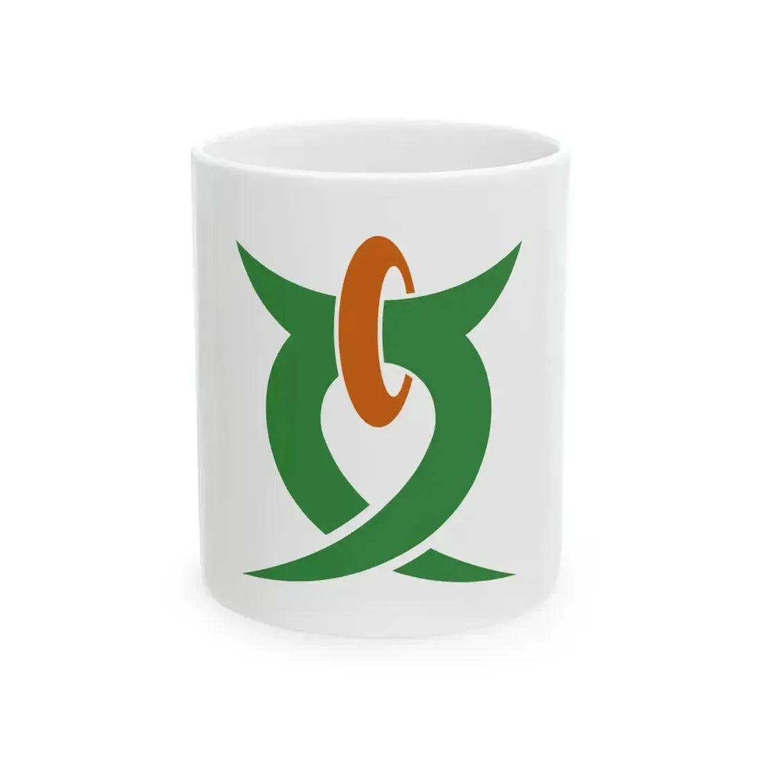 Flag of Azumino Nagano (Japan) White Coffee Mug 11oz - Go Mug Yourself