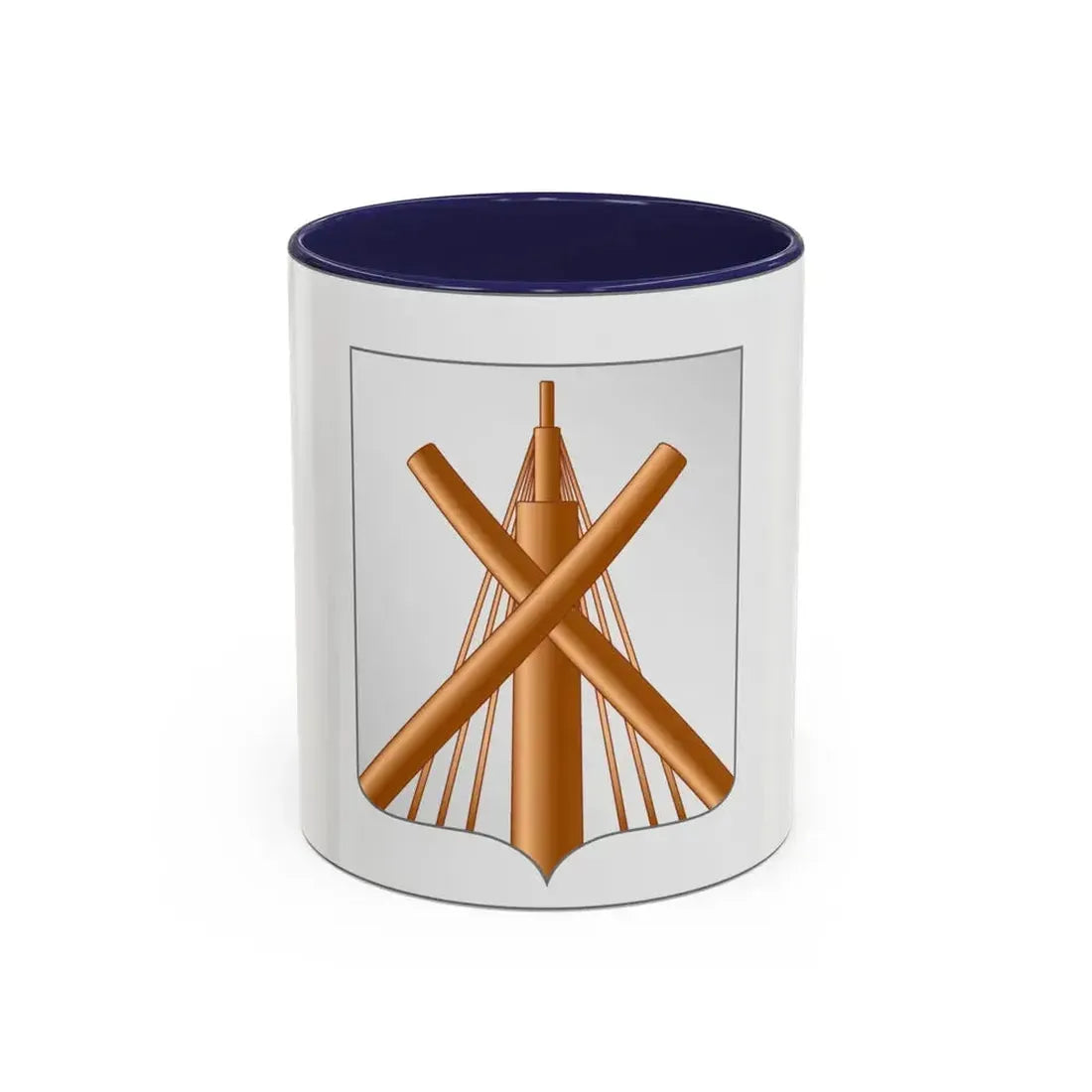 Flag of Babrujsk  Bobruysk Russia - Accent Coffee Mug 11oz Navy - Go Mug Yourself