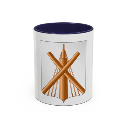 Flag of Babrujsk  Bobruysk Russia - Accent Coffee Mug 11oz Navy - Go Mug Yourself