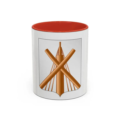 Flag of Babrujsk  Bobruysk Russia - Accent Coffee Mug 11oz Red - Go Mug Yourself