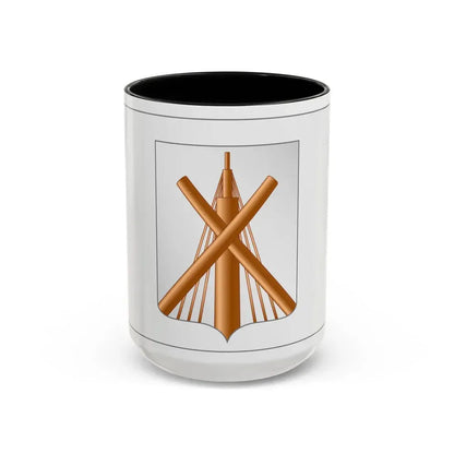 Flag of Babrujsk  Bobruysk Russia - Accent Coffee Mug 15oz Black - Go Mug Yourself
