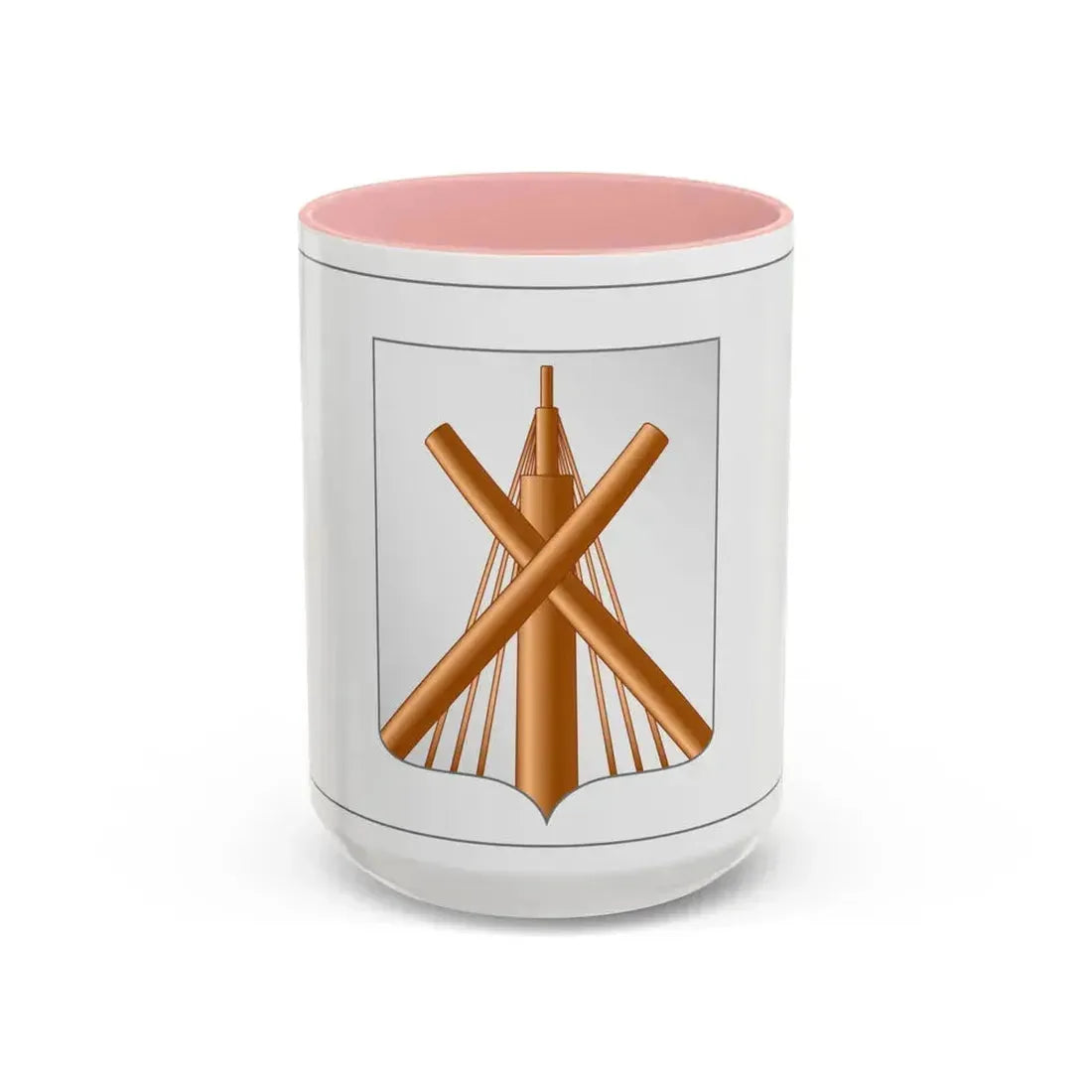 Flag of Babrujsk  Bobruysk Russia - Accent Coffee Mug 15oz Pink - Go Mug Yourself