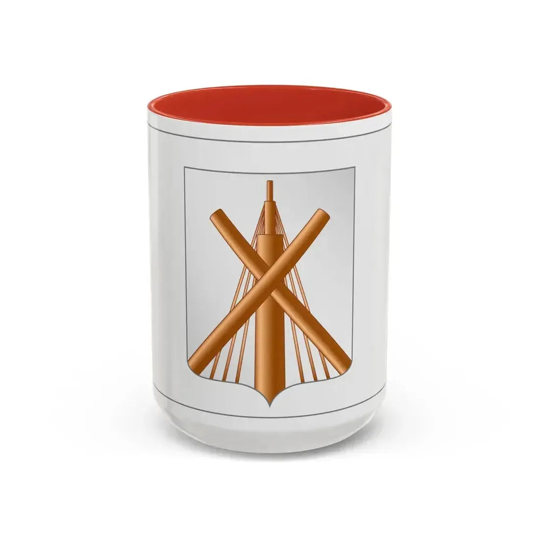 Flag of Babrujsk  Bobruysk Russia - Accent Coffee Mug 15oz Red - Go Mug Yourself