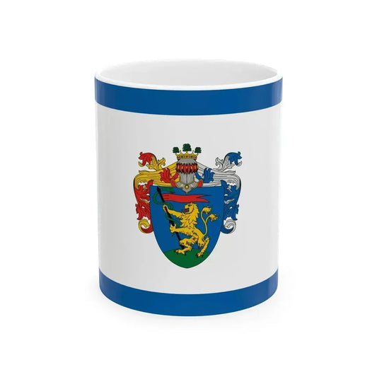 Flag of Bacsborsod (Hungary) White Coffee Mug 11oz - Go Mug Yourself