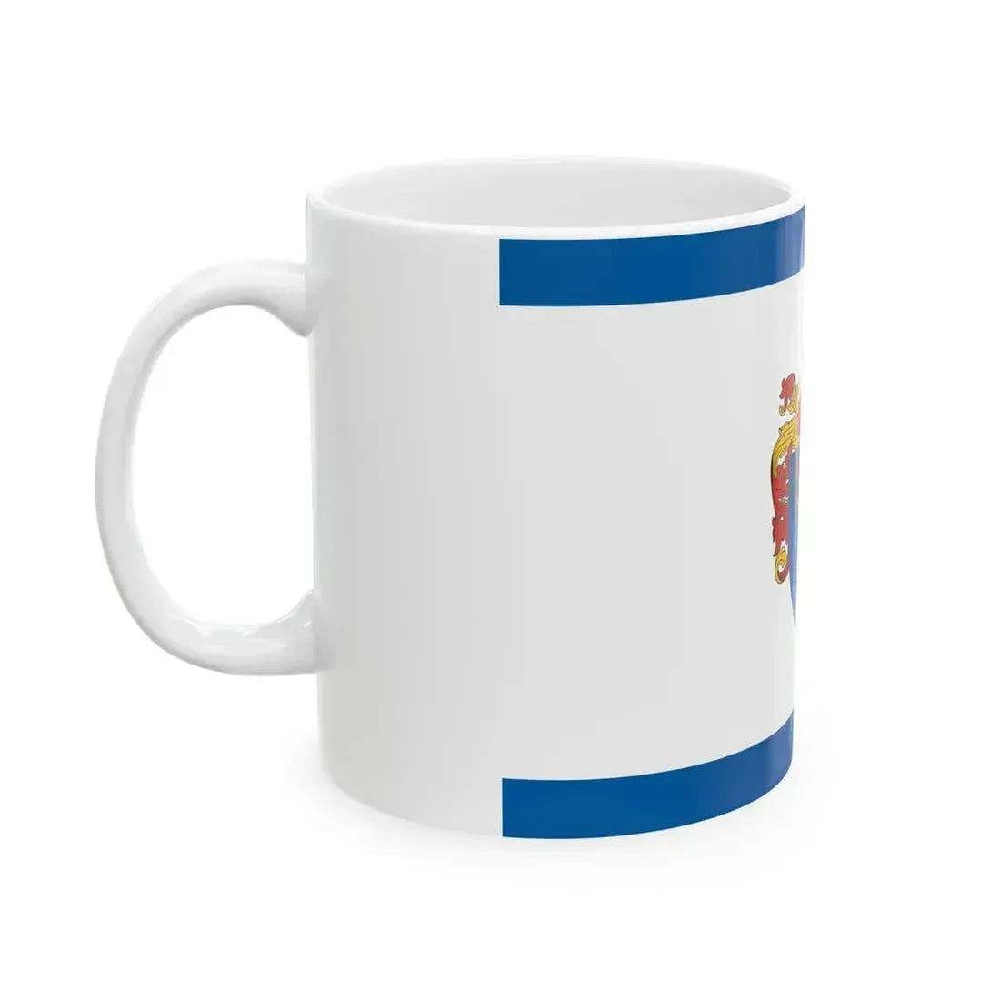 Flag of Bacsborsod (Hungary) White Coffee Mug - Go Mug Yourself