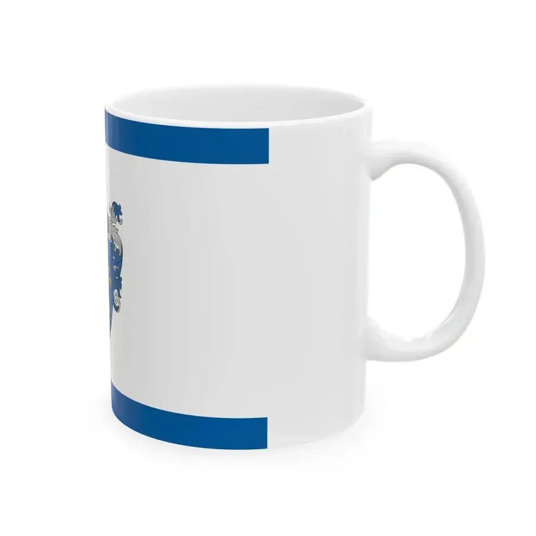 Flag of Bacsborsod (Hungary) White Coffee Mug - Go Mug Yourself