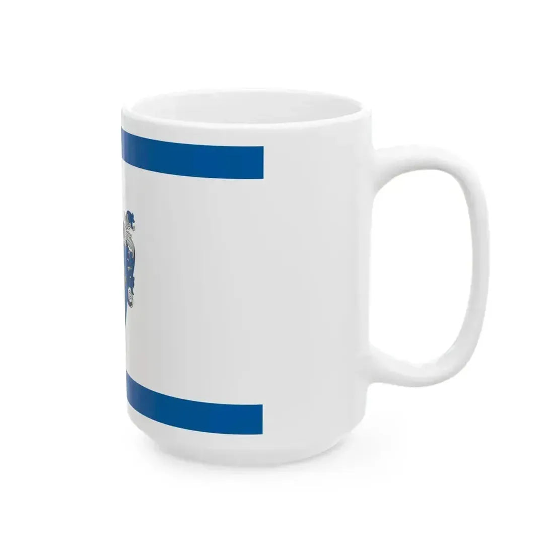 Flag of Bacsborsod (Hungary) White Coffee Mug - Go Mug Yourself