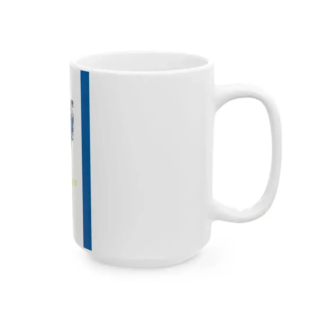 Flag of Bacsborsod vertical (Hungary) White Coffee Mug - Go Mug Yourself