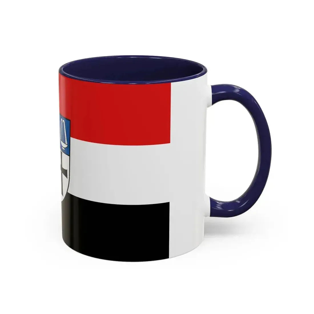 Flag of Bad Kissingen Germany - Accent Coffee Mug - Go Mug Yourself