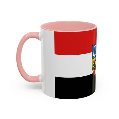 Flag of Bad Kissingen Germany - Accent Coffee Mug - Go Mug Yourself