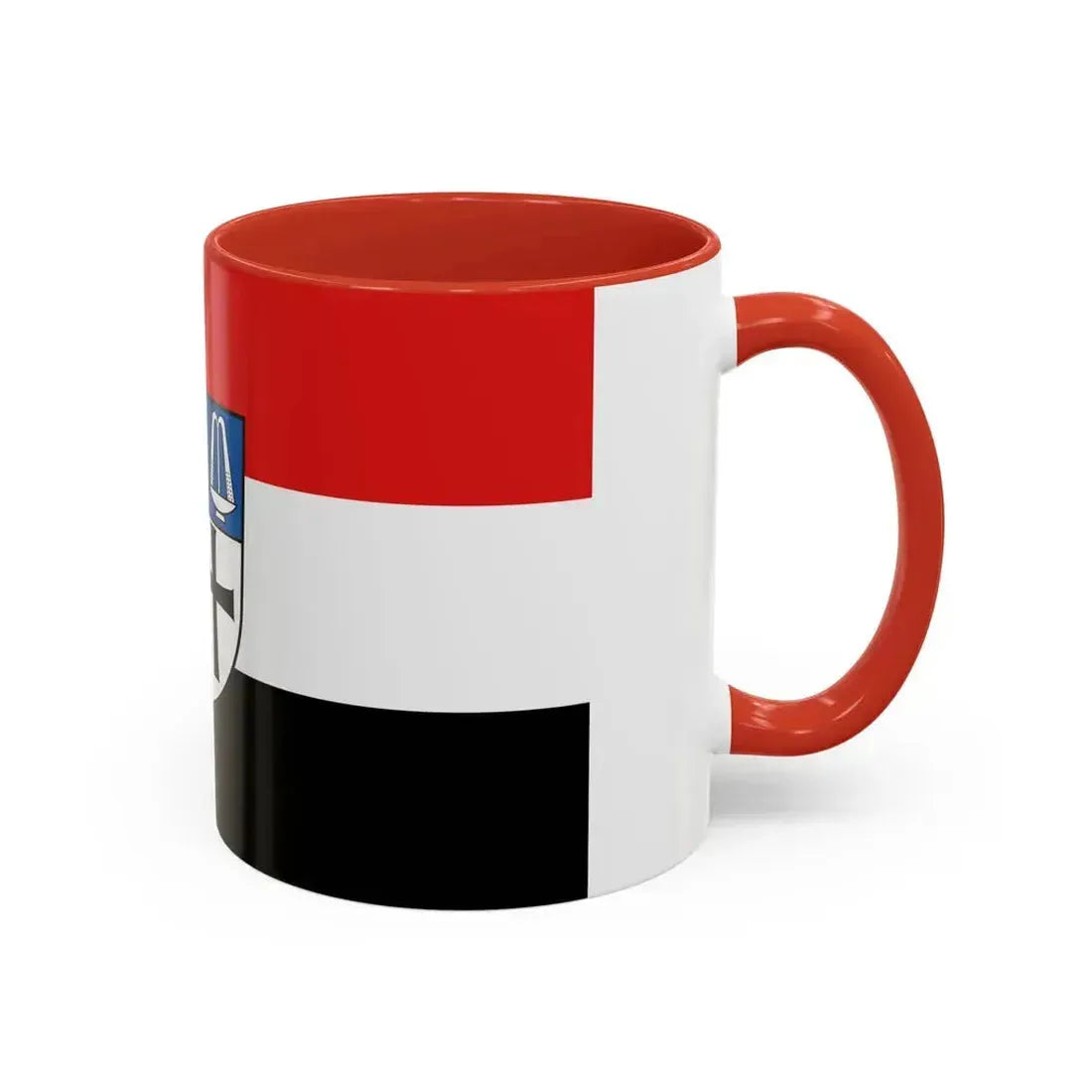 Flag of Bad Kissingen Germany - Accent Coffee Mug - Go Mug Yourself