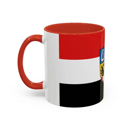 Flag of Bad Kissingen Germany - Accent Coffee Mug - Go Mug Yourself