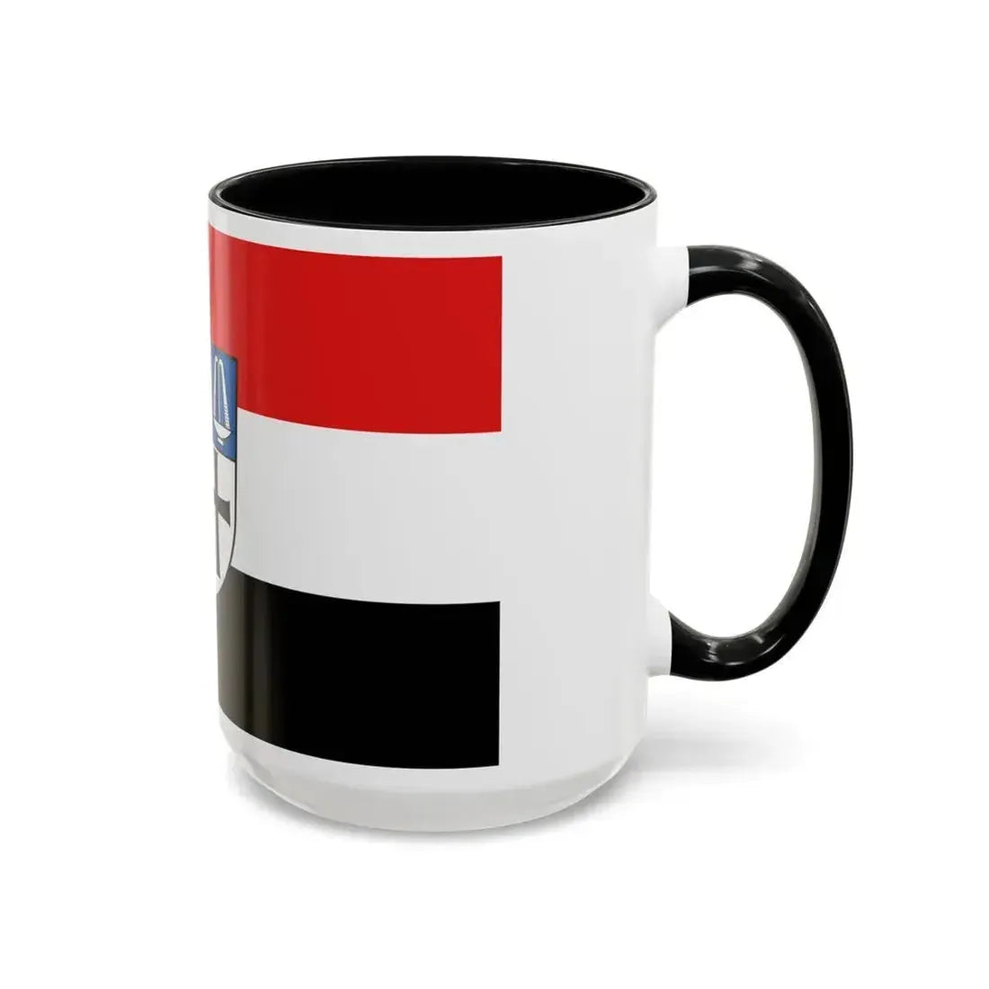 Flag of Bad Kissingen Germany - Accent Coffee Mug - Go Mug Yourself