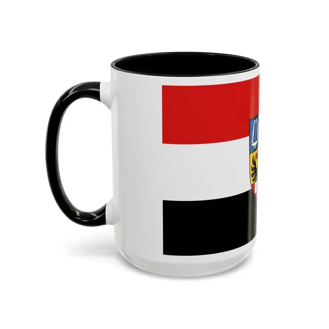 Flag of Bad Kissingen Germany - Accent Coffee Mug - Go Mug Yourself