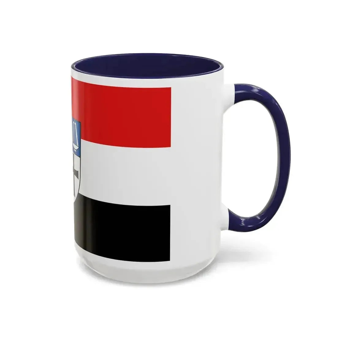 Flag of Bad Kissingen Germany - Accent Coffee Mug - Go Mug Yourself