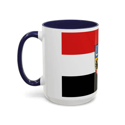Flag of Bad Kissingen Germany - Accent Coffee Mug - Go Mug Yourself