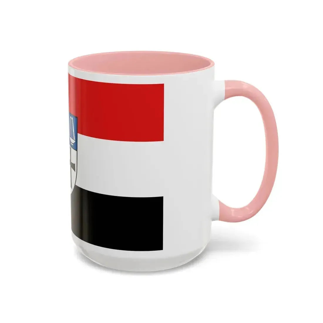 Flag of Bad Kissingen Germany - Accent Coffee Mug - Go Mug Yourself
