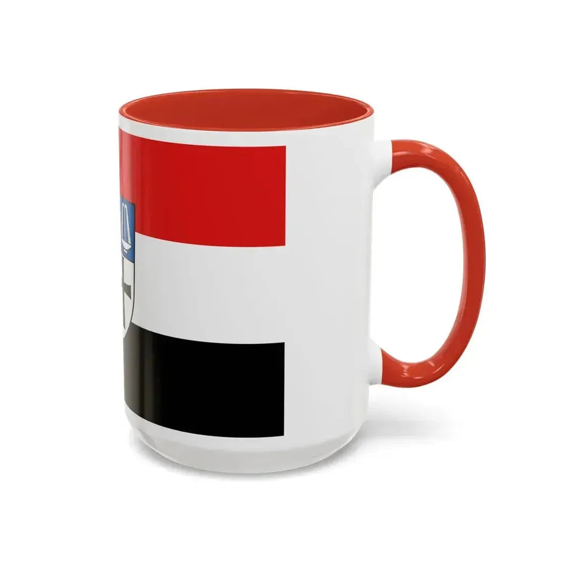 Flag of Bad Kissingen Germany - Accent Coffee Mug - Go Mug Yourself