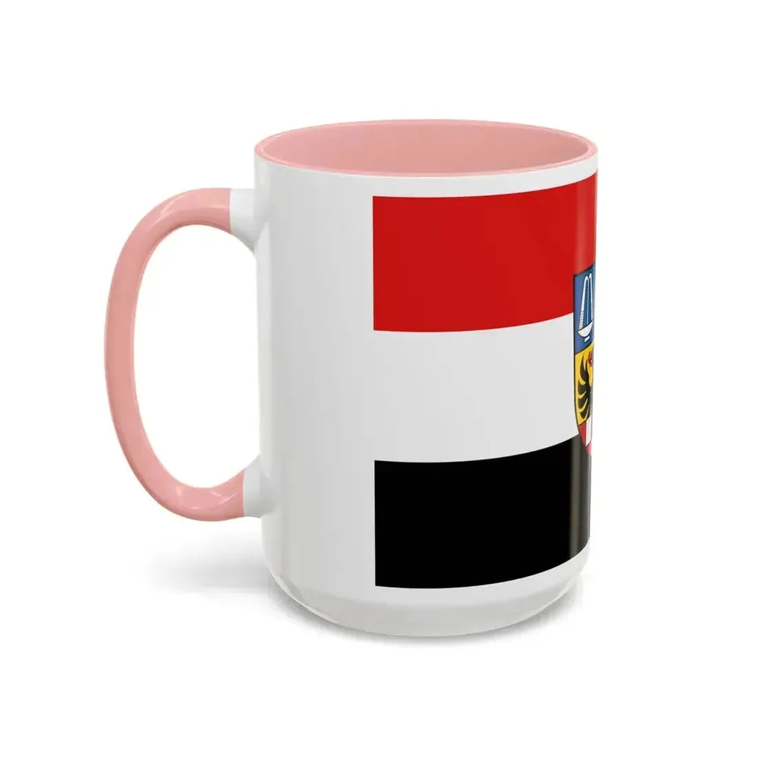 Flag of Bad Kissingen Germany - Accent Coffee Mug - Go Mug Yourself