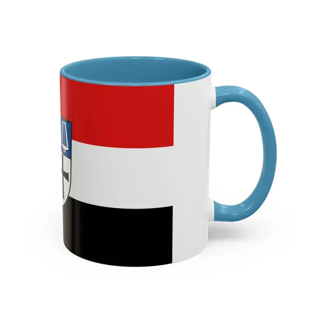 Flag of Bad Kissingen Germany - Accent Coffee Mug - Go Mug Yourself