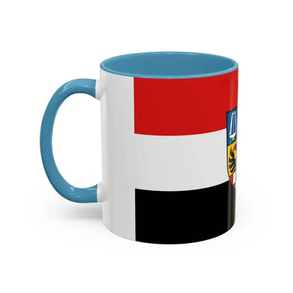 Flag of Bad Kissingen Germany - Accent Coffee Mug - Go Mug Yourself