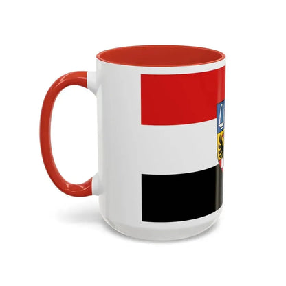 Flag of Bad Kissingen Germany - Accent Coffee Mug - Go Mug Yourself