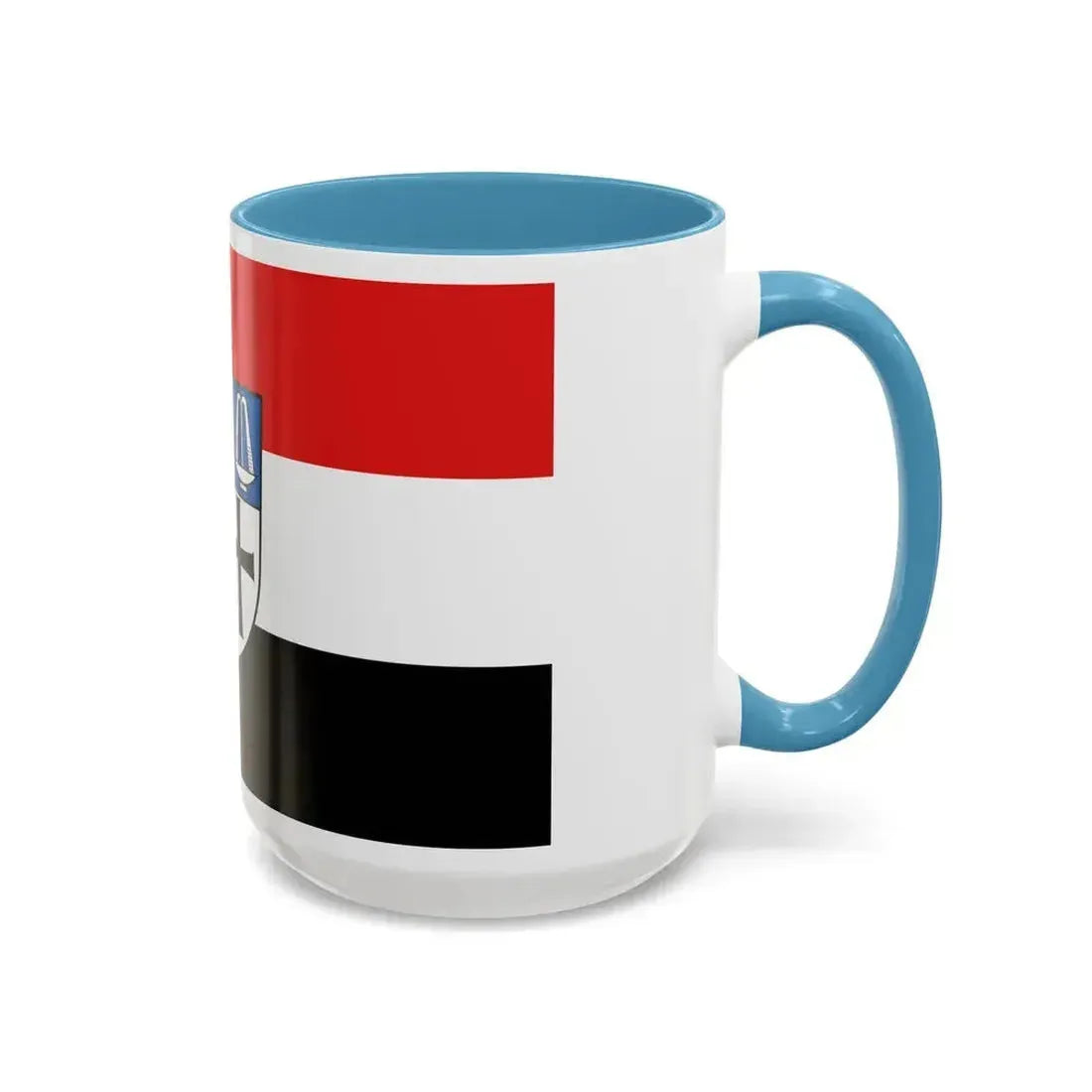 Flag of Bad Kissingen Germany - Accent Coffee Mug - Go Mug Yourself
