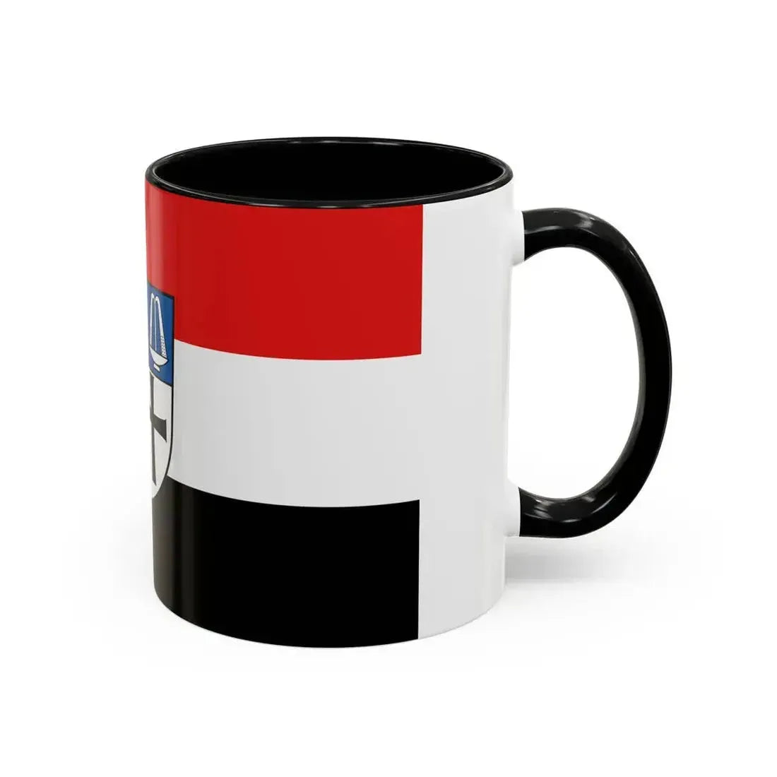 Flag of Bad Kissingen Germany - Accent Coffee Mug - Go Mug Yourself